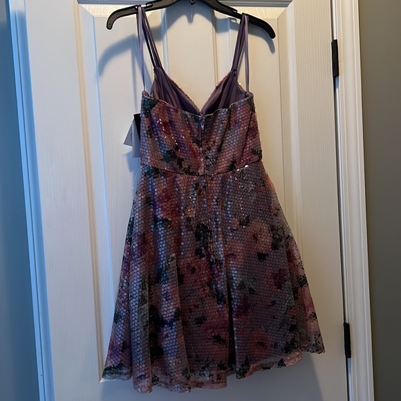 NEW, City Studio Prom Juniors Dress, 7, Purple - Picture 3 of 12